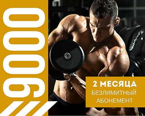 2 Месяца - 9000 Безлимитный